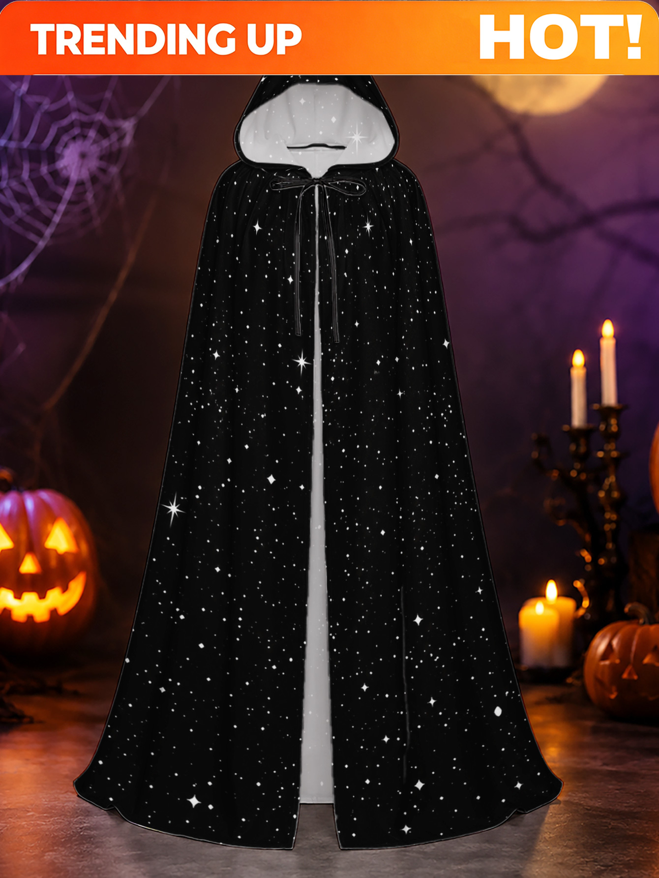 Kustomisasi 1pc, Jubah Poliest - Custom Night Sky ulasan dan harga